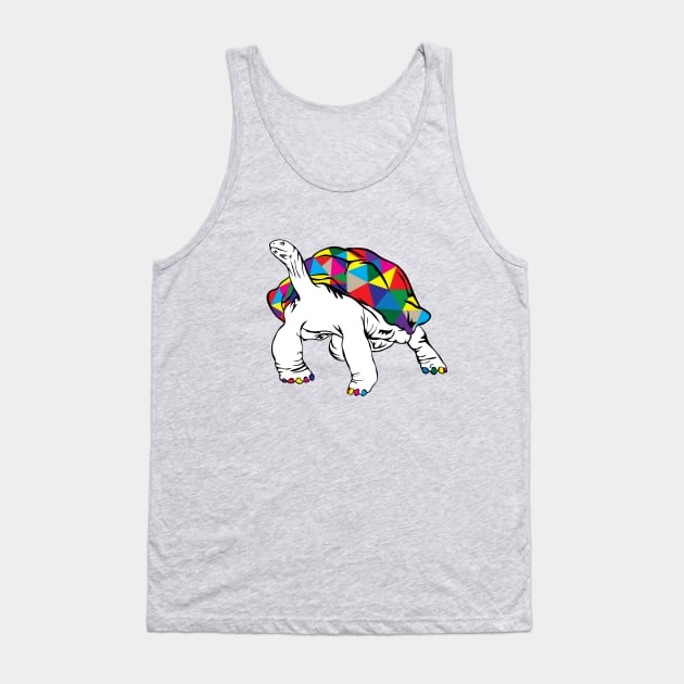 Rainbow Turtle Tank Top by martinussumbaji